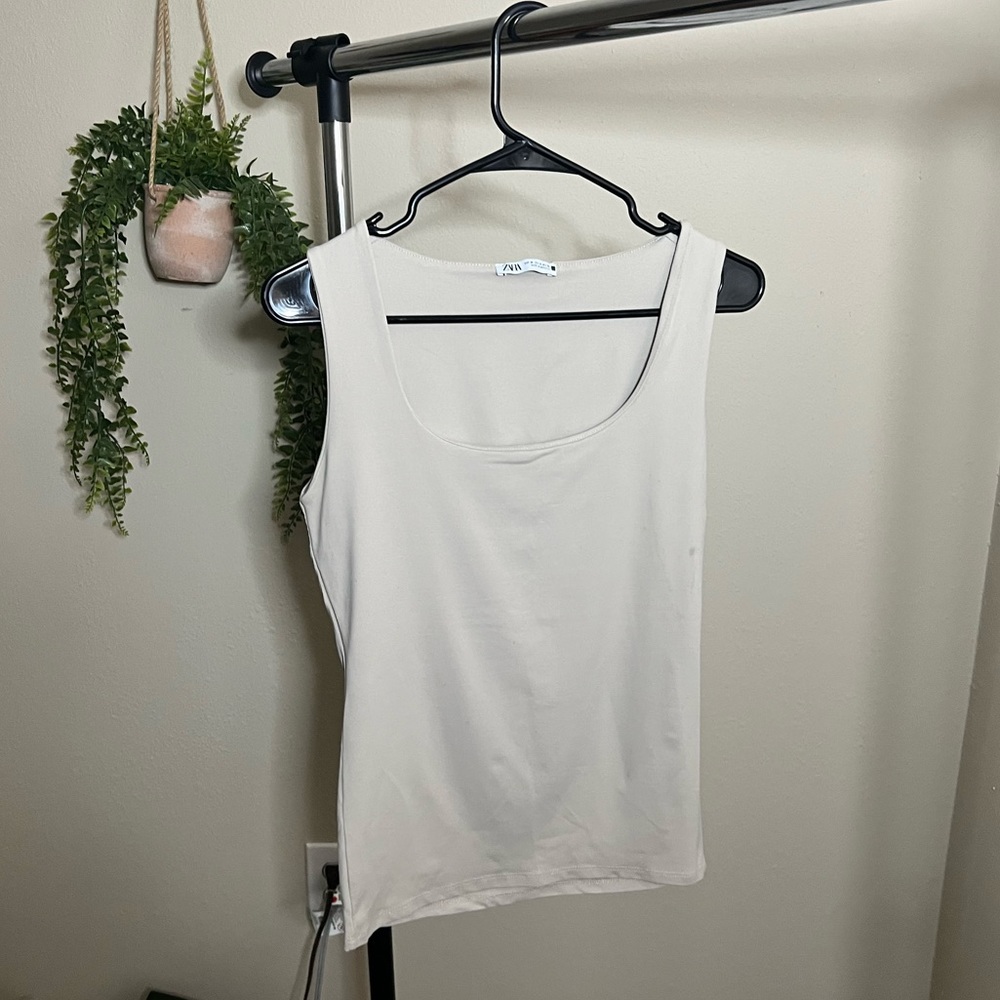 ZARA basic essential tank top